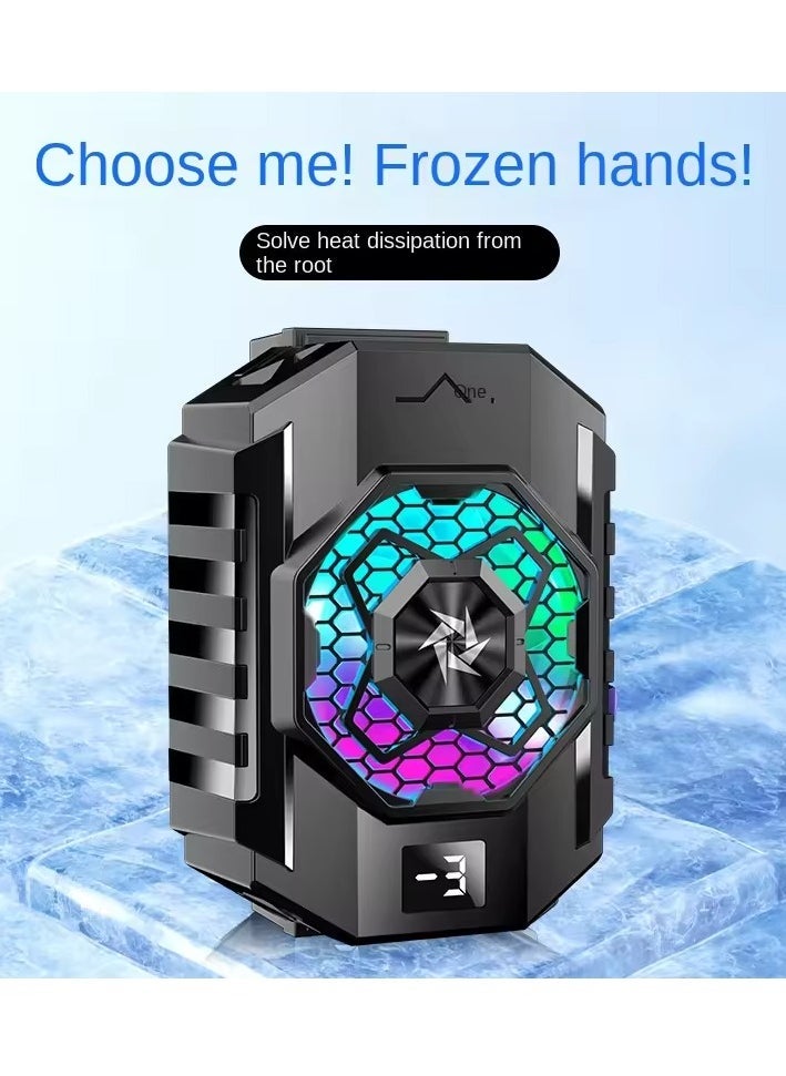 ELTRAZONE SL-31 Magnetic Radiator for Mobile Phones – Dual Temperature Control with Semiconductor Cooling, Silent Fan & Strong Magnetic Grip | Two-Level Adjustable Cooling for Gaming, Streaming & Heavy Use | USB Powered - Image 3