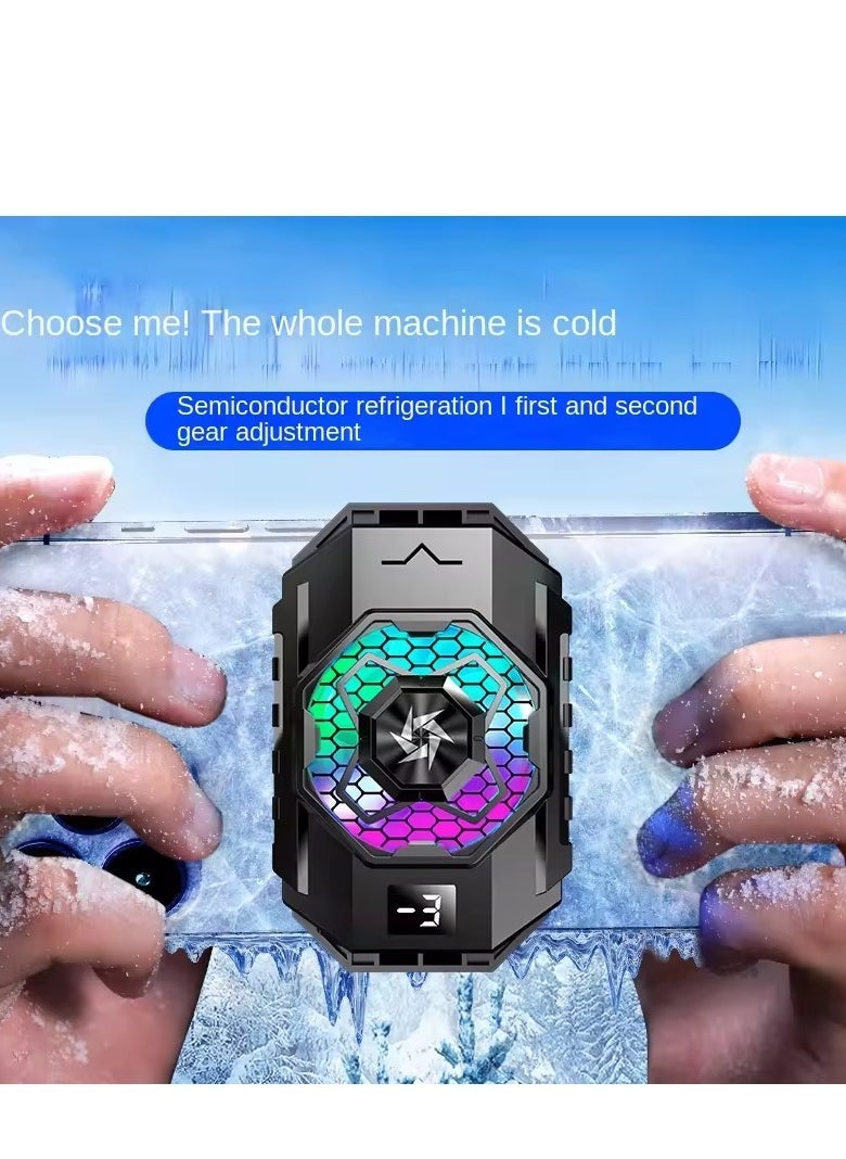 ELTRAZONE SL-31 Magnetic Radiator for Mobile Phones – Dual Temperature Control with Semiconductor Cooling, Silent Fan & Strong Magnetic Grip | Two-Level Adjustable Cooling for Gaming, Streaming & Heavy Use | USB Powered - Image 4