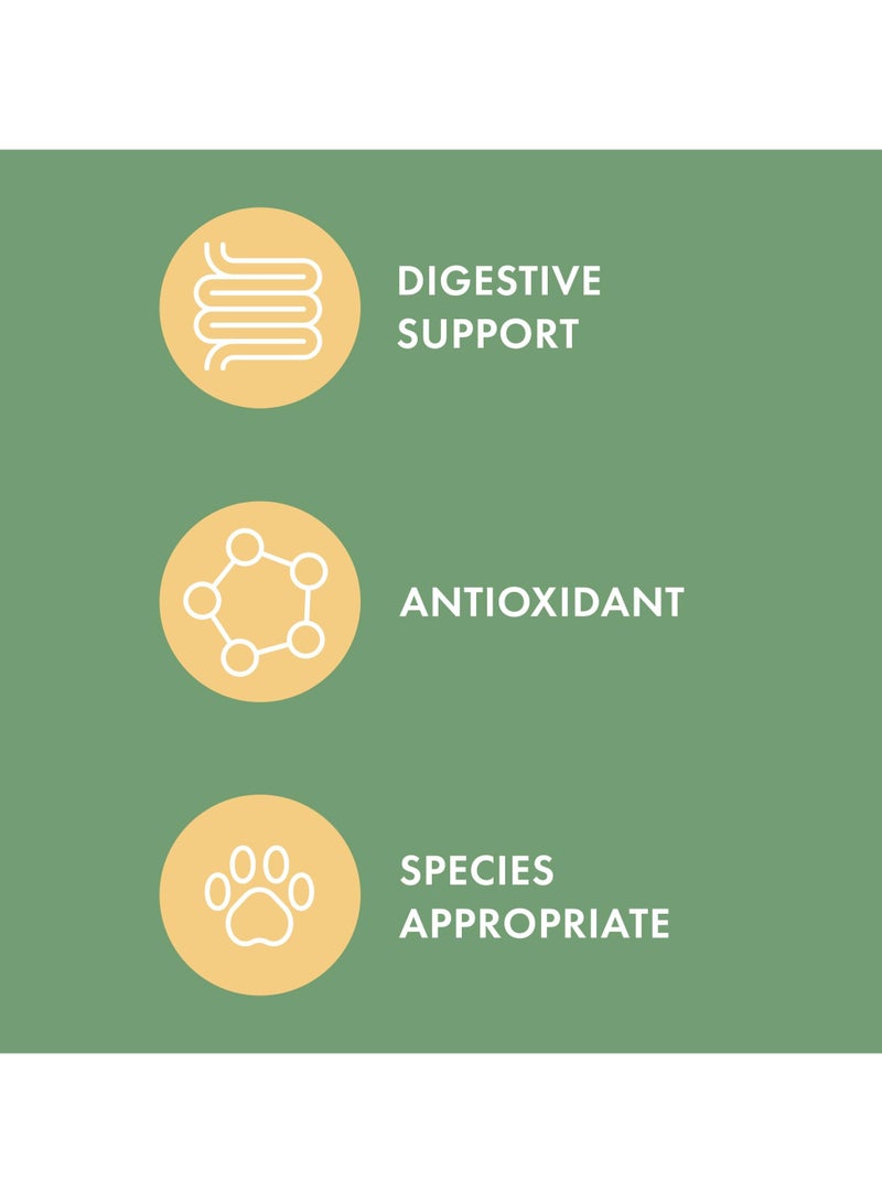 Dr. Mercola بارك و ويكزرز، معزز غذائي، 20 عنصر غذائي أساسي، مكمل غذائي لوجبات الكلاب البالغة، مصنّع نباتياً، 30-0.26 أونصة (7.65 جرام) عبوات صافي الوزن 8.09 أونصة (229.5 جرام) - Image 4