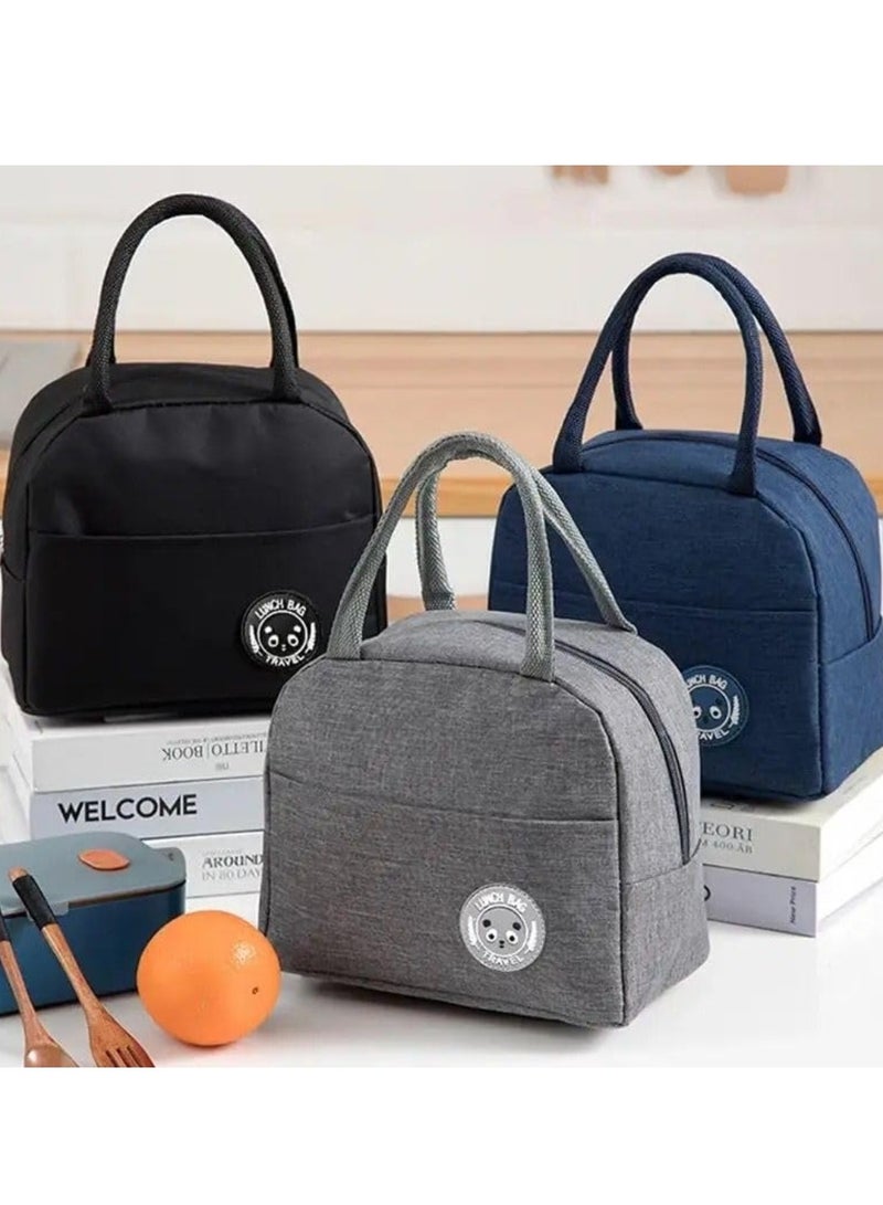 Portable Foldable Hot and Cold Food and Drink Bag - Thermal Bag Multi Color - Image 3