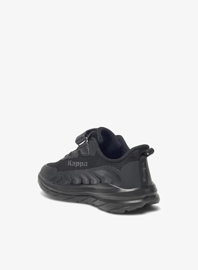 Kappa Boys Textured Sports Shoes with Hook and Loop Closure
