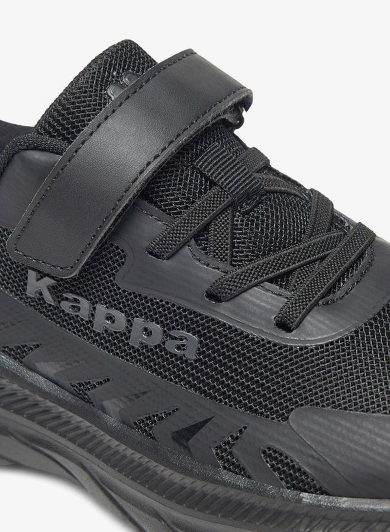 Kappa Boys Textured Sports Shoes with Hook and Loop Closure - Image 5