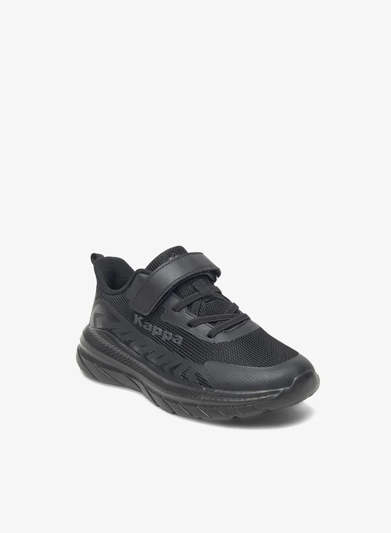 Kappa Boys Textured Sports Shoes with Hook and Loop Closure