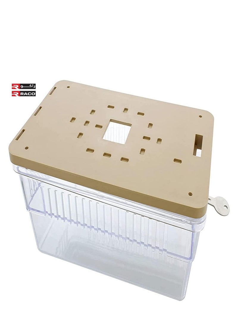 AC Thermostat Cover with Lock, AC Thermostat Lock Box Cover Thermostat Guard with Lock