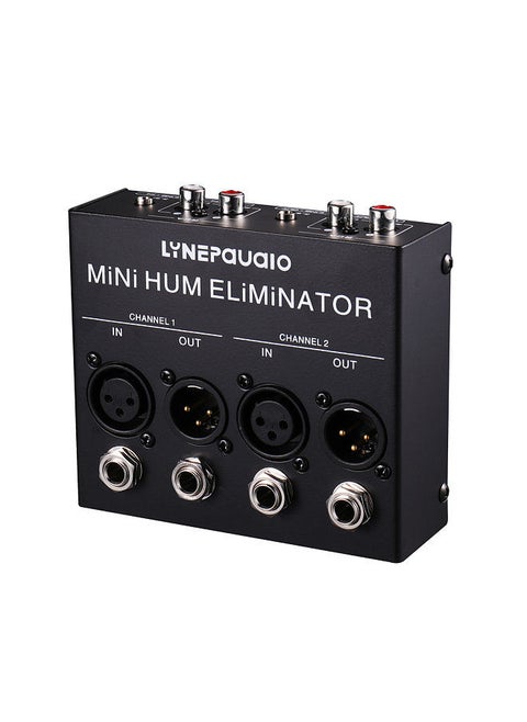 Compact Hum Eliminator Box 4 Channel Passive Buzz Destroyer Noise Canceller