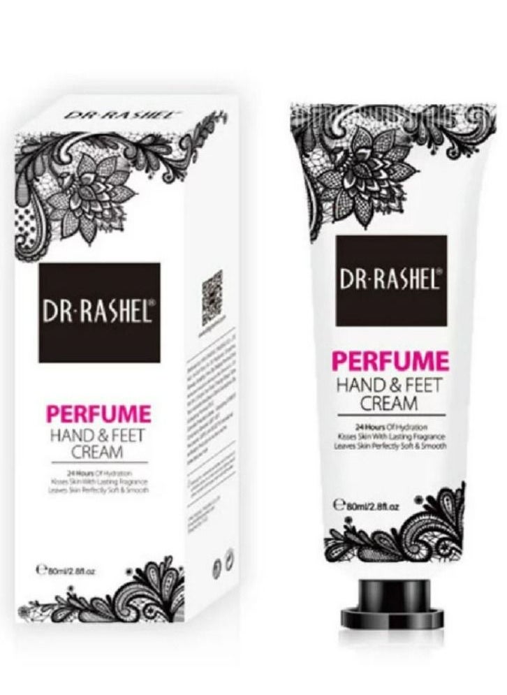 RASHELL Perfume Hand & Feet Cream 80ml 