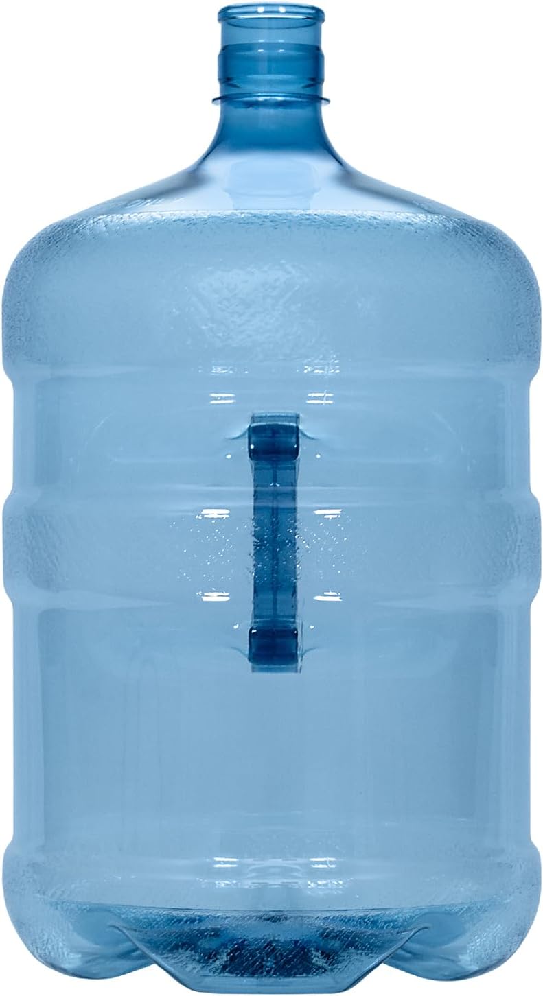 Geo Brio BPA Free 5 Gallon Plastic Crown Cap Reusable Water Bottle Container - Image 5