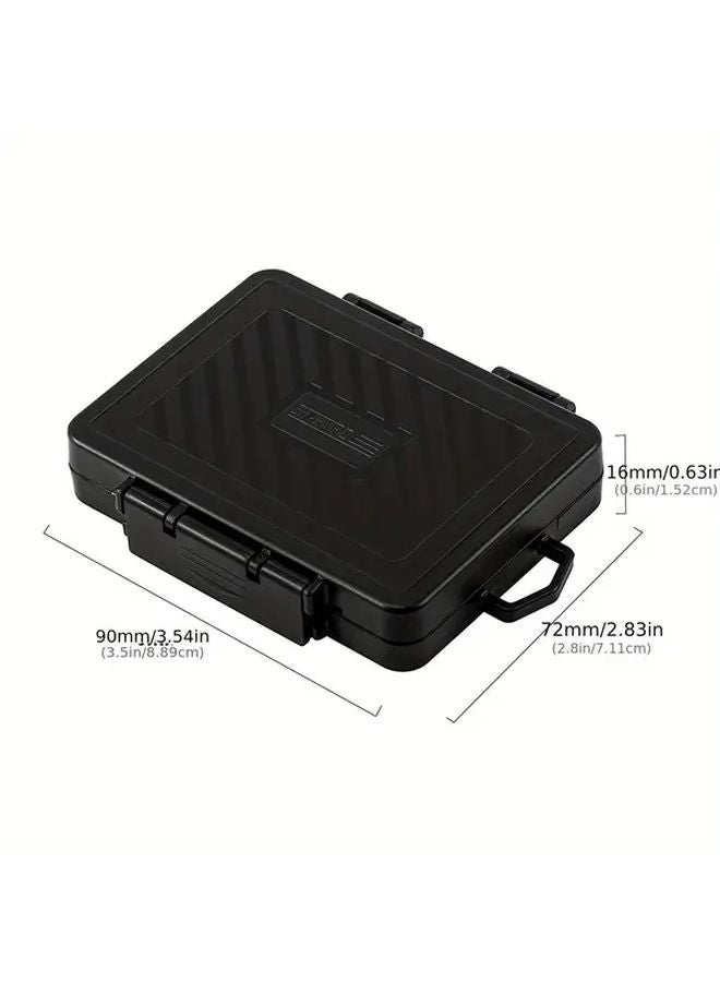 StartRC V1 Black صندوق تخزين بطاقات SD بسعة 8 بطاقات، غطاء سيليكون متين لـ DJI - Image 3