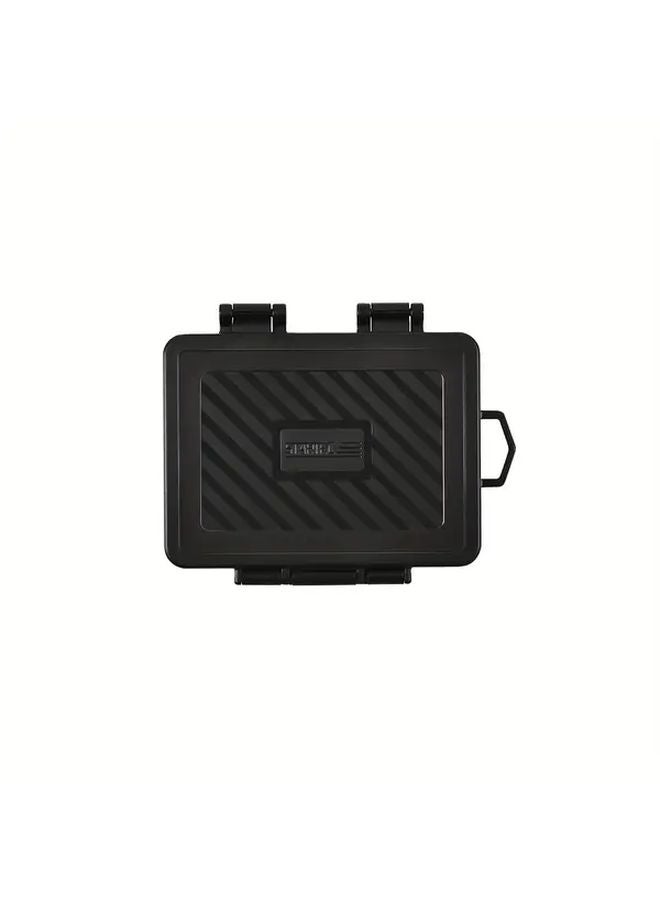 StartRC V1 Black صندوق تخزين بطاقات SD بسعة 8 بطاقات، غطاء سيليكون متين لـ DJI - Image 1