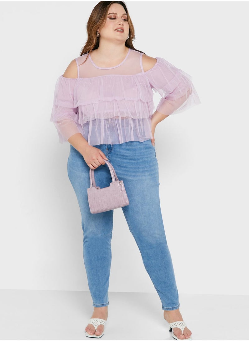 Avenue High Waist Skinny Jeans  - Image 5