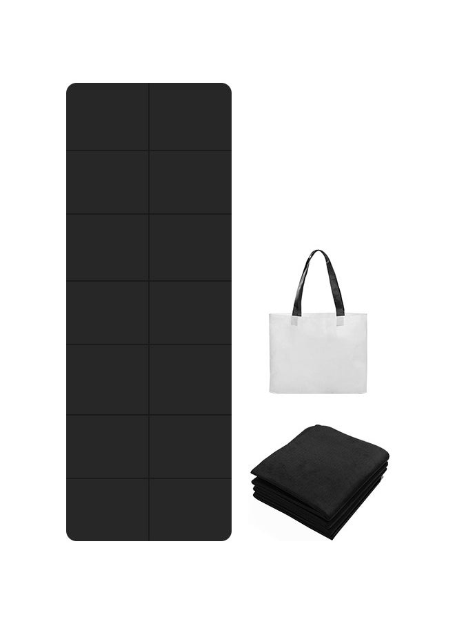 Generic Foldable Yoga Mat, 6MM Thick Non Slip Exercise Mat for Yoga, Pilates, Stretching, Floor, Fitness Workouts  - Image 1