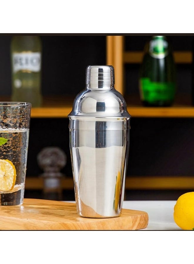 Cocktail Making Kit, 7-Piece Drink Making Kit, Includes Stainless Steel Shaker, Drink Measure, Pourers, Strainer, Masher, Bar Spoon, and Ice Scoop - Image 2