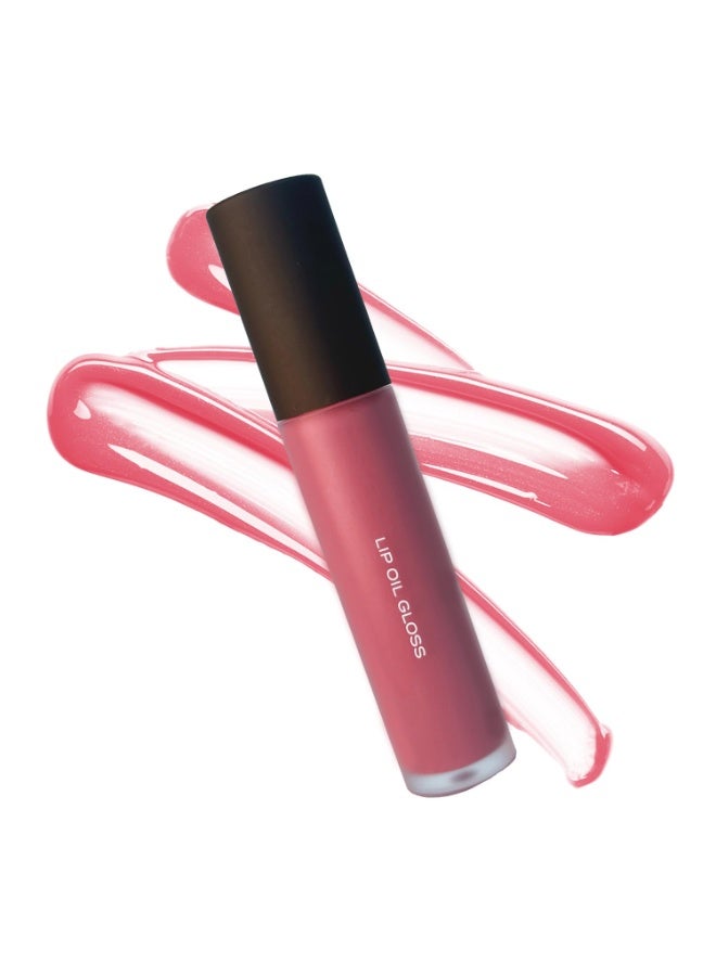 Ruby's Organics Lip Oil Gloss for Women and Girls, All Skin Tones- Moisturizing, Long Lasting, Non Sticky and Non Drying Formula, Glossy Texture, Natural Lip Makeup, Paraben Free - Malibu, 6.5ml - Image 1