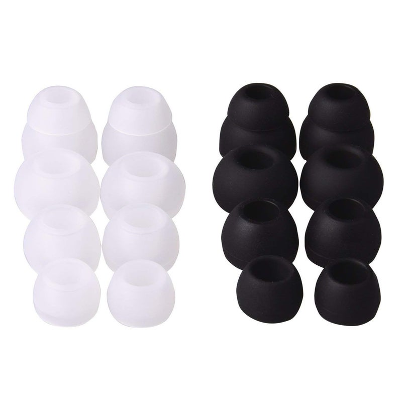 Earbudz Replacement Earbuds Ear Tips fit Powerbeats, Skullcandy, Panasonic, Symphonized, iFrogz, Mpow, & More - Small, Medium, Large and Double Flange (8 Pairs - 16 Pieces) - Image 5