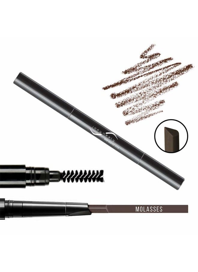 Joey Healy Brow Architect Stylo, Precision Waterproof Eyebrow Pencil and Long-Lasting Eyebrow Enhancer, Molasses (Medium to Rich Brunette)  - Image 1