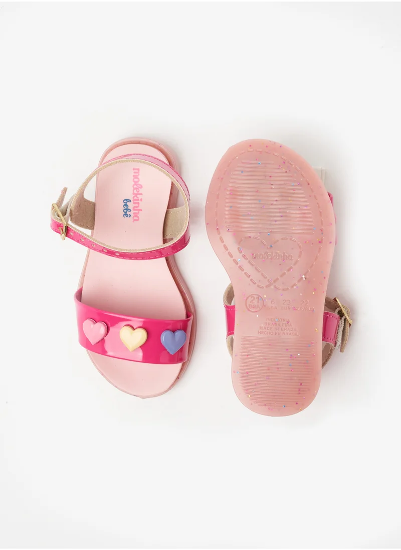 MOLEKINHA Infant Gloria Back Strap Sandals
