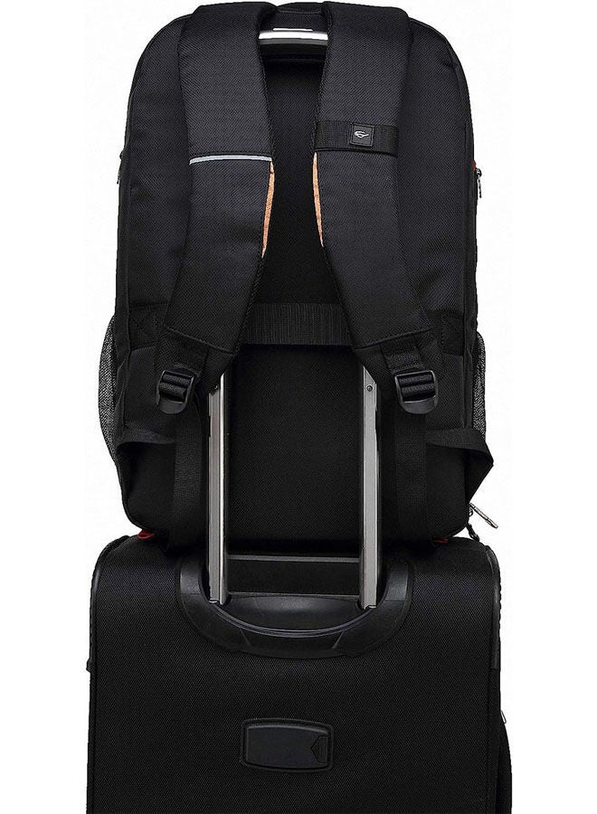 17.3 inch Travel Laptop Backpack Large Capacity College School Bookbags with USB Charging Port Business Computer Bag for Men and Women (Black) - Image 5