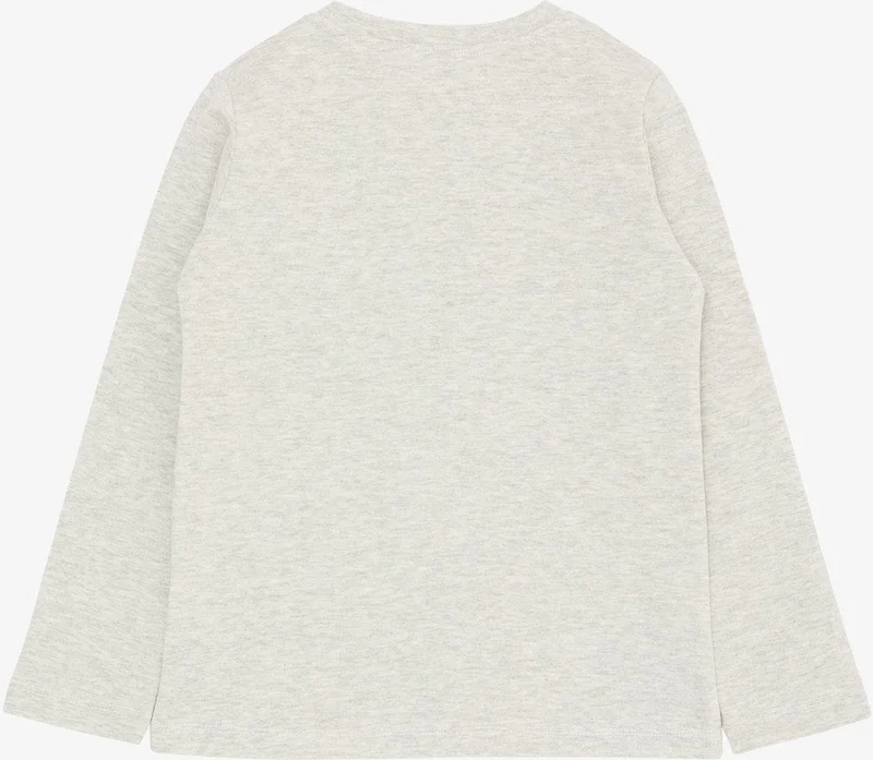 Breeze Breeze Boy's Long Sleeve T-Shirt Basic 4-8 Years, Beige Melange
