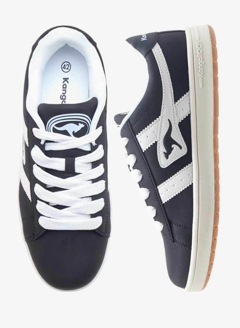 كانغاروس حذاء رياضي رجالي بشعار مع إغلاق برباط - Image 2