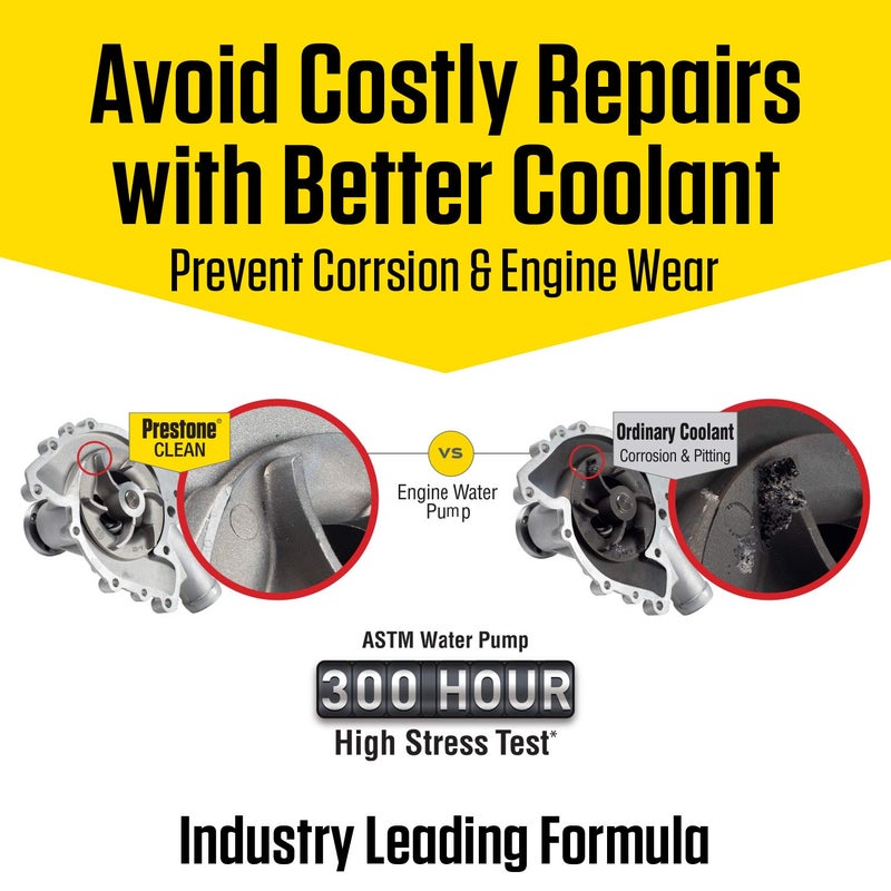 Prestone بريستون AF2100-6PK سائل تبريد طويل الأمد 50/50 - 1 جالون، (عبوة من 6) - Image 4