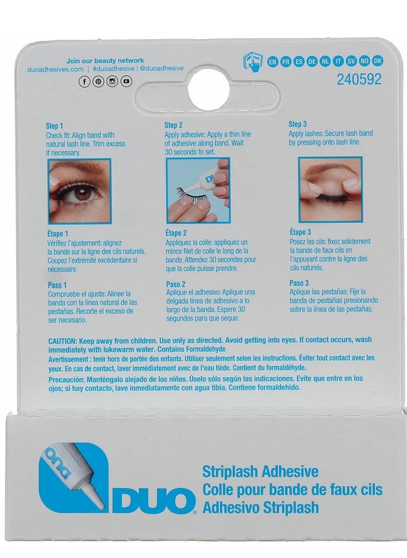Duo - Eyelash Adhesive White/Clear - 7ml - Image 1