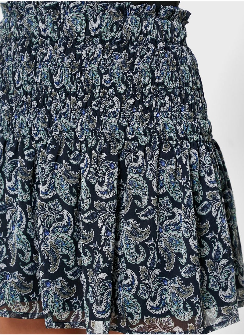 ONLY - High Waist Mini Skirt - Image 1