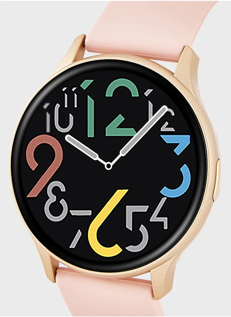 Ginger Amoled Smartwatch With Bluetooth Call,Multiple Health & Fitness Features