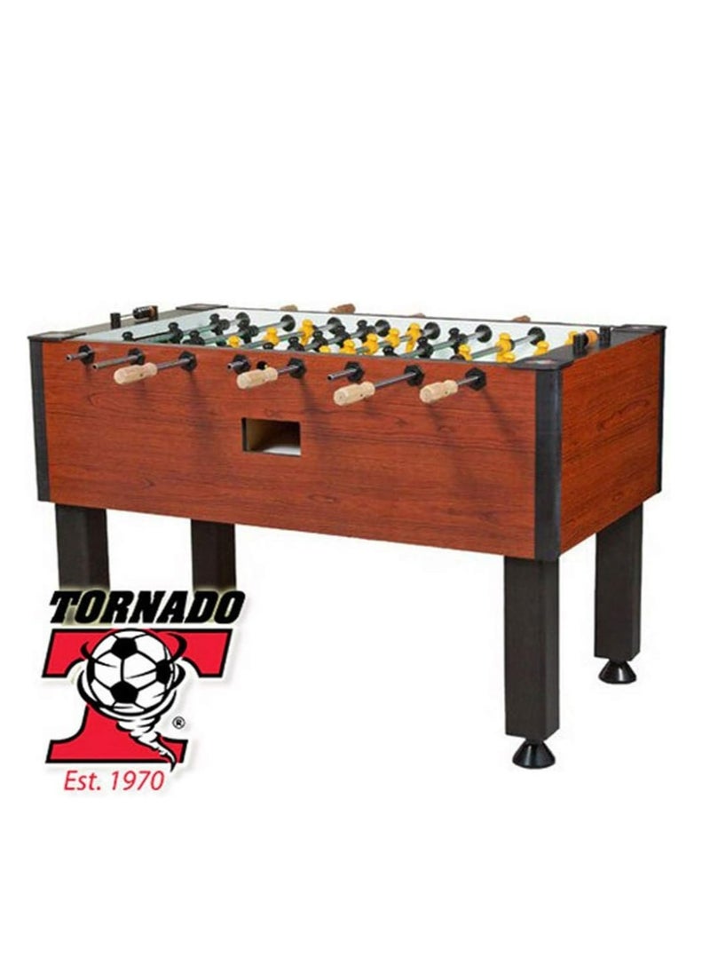 TORNADO - Tornado Elite Foosball Table - Commercial Tournament Quality Table Soccer Game for The Home - Image 1