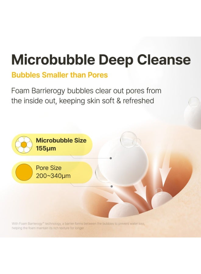 MA:NYO Pure & Deep Cleansing Foam, Facial Cleanser, for Double Cleansing, Pore Cleaner, Blackhead Remover, Acne Face Wash, Korean Skin Care, 6.7 fl oz (200ml) - Image 3