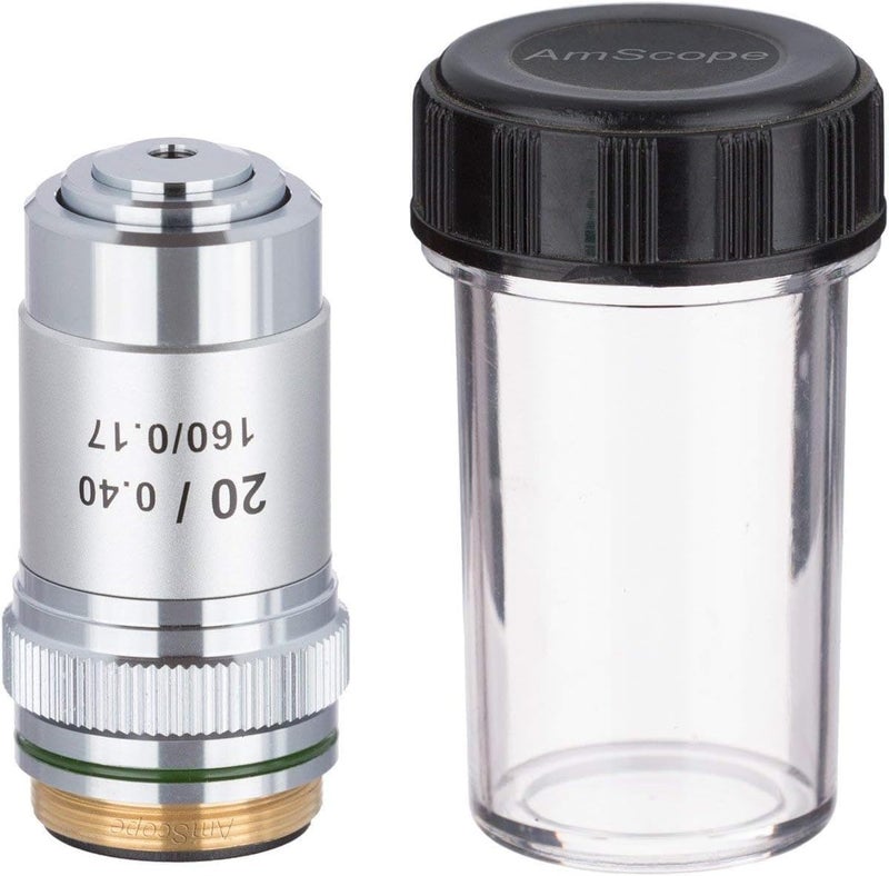 AmScope AmScope A20X 20X Achromatic Microscope Objective 