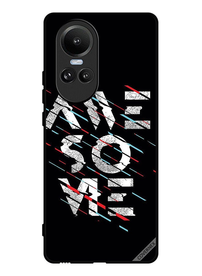 Covernex - Protective Case Cover For Oppo Reno10 Calligraphy Word Awesome - Image 1