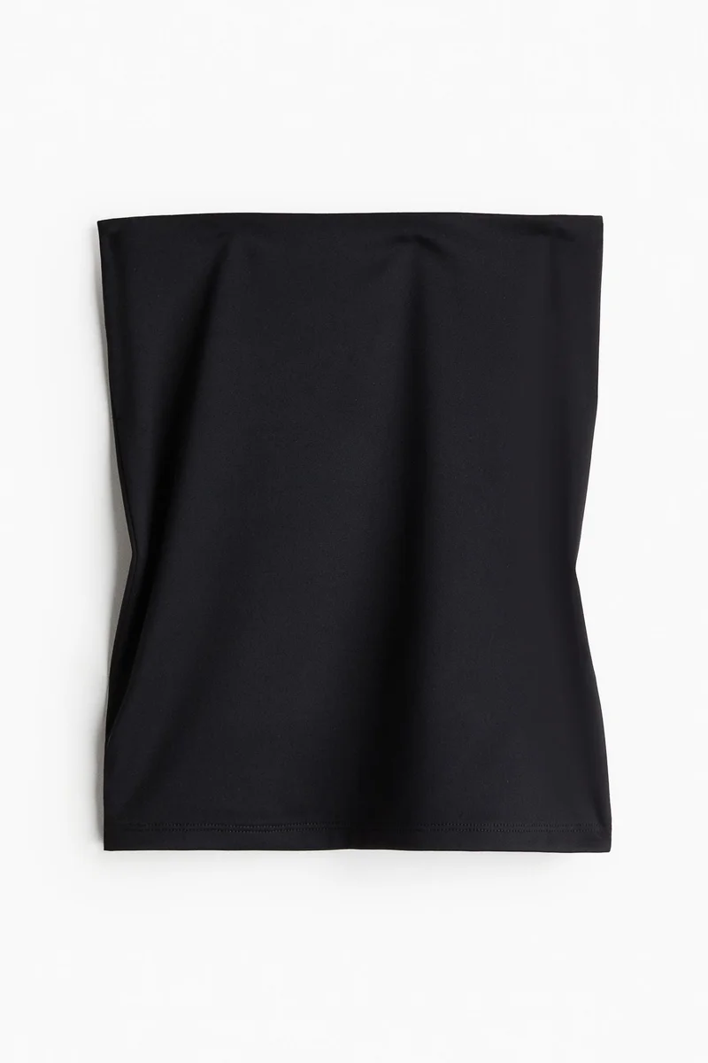 H&M Microfibre tube top