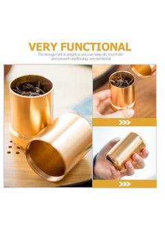 Excefore 2 pcs Tea Canister, Travel Portable Sugar Tea Storage Jar,  Food Storage Container, Airtight Empty Tins Kitchen Condiment Container,for Kitchen Sugar Coffee  - Image 5