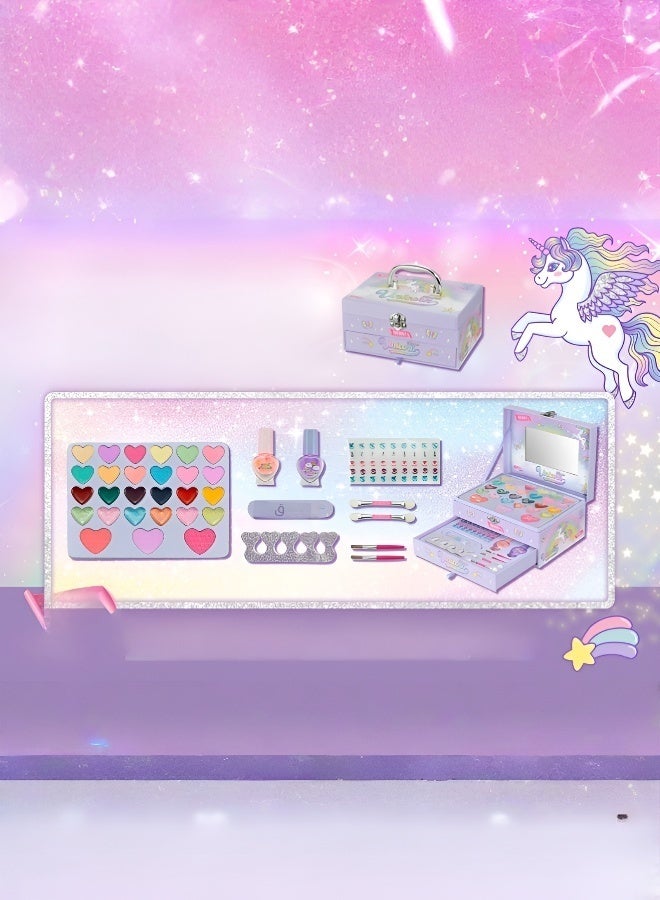 Children's makeup toy set，Million Girls' Dream" Washable Children's Makeup Kit  - Image 2
