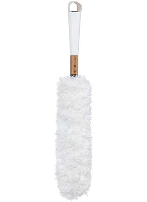 Full Circle Dust Whisperer Washable Microfiber Duster with Replaceable Head