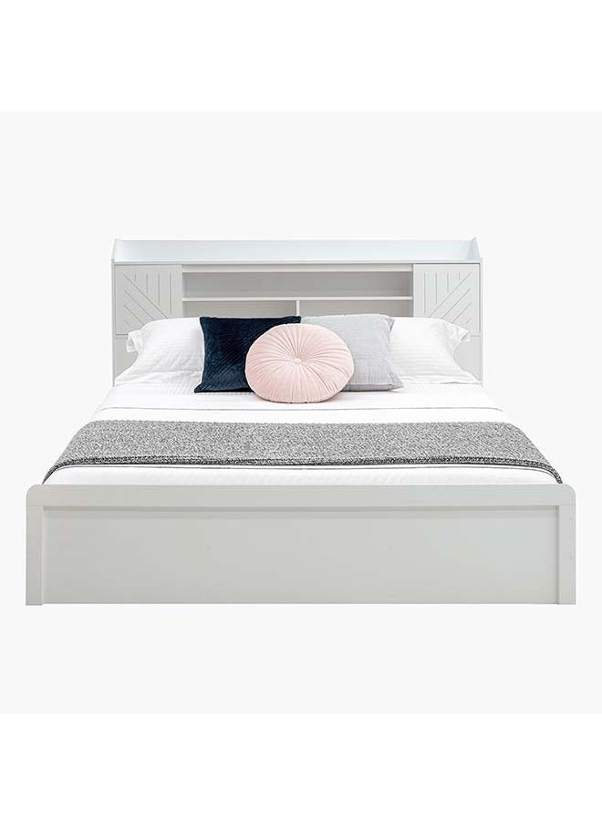 Home Box - Kulltorp Nexa King Bed with Door and Open Shelf Storage 224 x 110 x 187.5 cm - Image 1