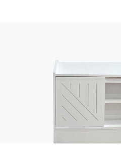 Home Box Kulltorp Nexa King Bed with Door and Open Shelf Storage 224 x 110 x 187.5 cm  - Image 4
