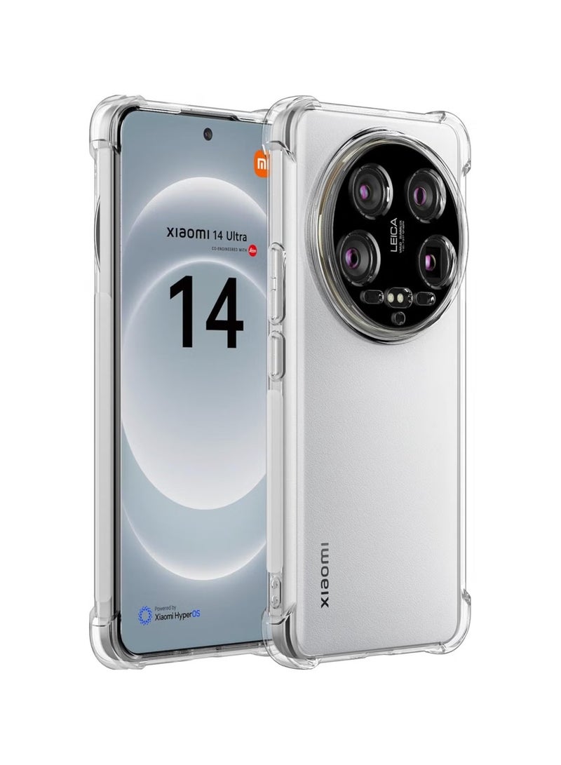 vesus Protective Case Cover For Xiaomi 14 Ultra Case CLEAR - Image 2