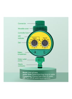 NIBEMINENT Irrigation Timer Green 13x10x12cm  - Image 4