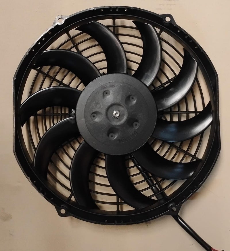 SPAL Fan 10x10 Inches Pull S-Blade 12 Volt 255MM Diameter - Image 1