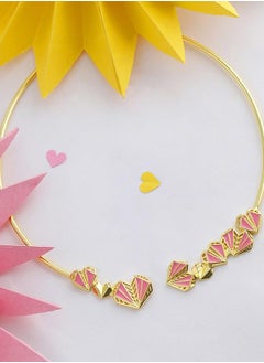 VOYLLA Mi Amore Geometric Motifs Open Style Necklace  - Image 1