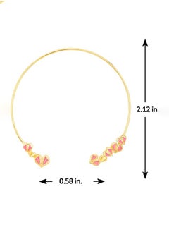 VOYLLA Mi Amore Geometric Motifs Open Style Necklace  - Image 4