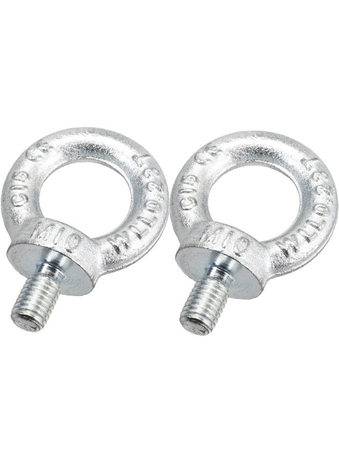 Royal Apex Gi Lifting Ring Eye Bolts Male Thread Screw For Lifting Equipment Binding Rope Etc 10Mm  - Image 1