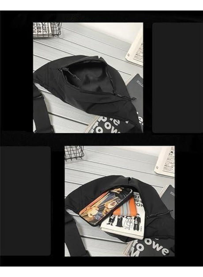 High-Quality Waist Bag with Three Zippers for Travel, Hiking, Running & Sports – Unisex – Ideal for Daily Use – Satin Material - Image 3