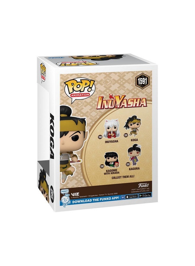 Funko POP! Animation: Inuyasha - Koga - Collectable Vinyl Figure - Gift Idea - Official Merchandise - for Kids & Adults - Anime Fans - Model Figure for Collectors and Display - Image 3