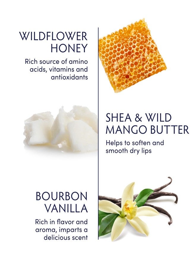 Naturopathica Honey Vanilla Lip Balm - Deeply Hydrating Shea & Mango Butter Therapy for Dry Lips - Nourishing Daily Lip Mask & Gloss Treatment, 10g - Image 3