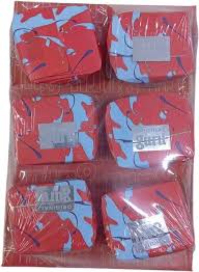 كرة مطاطية من جورو (لون عنابي داكن)، 12 قطعة - Image 2