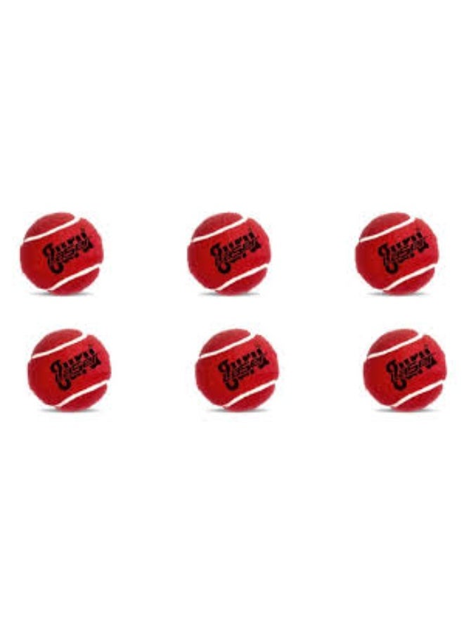 كرة مطاطية من جورو (لون عنابي داكن)، 12 قطعة - Image 1