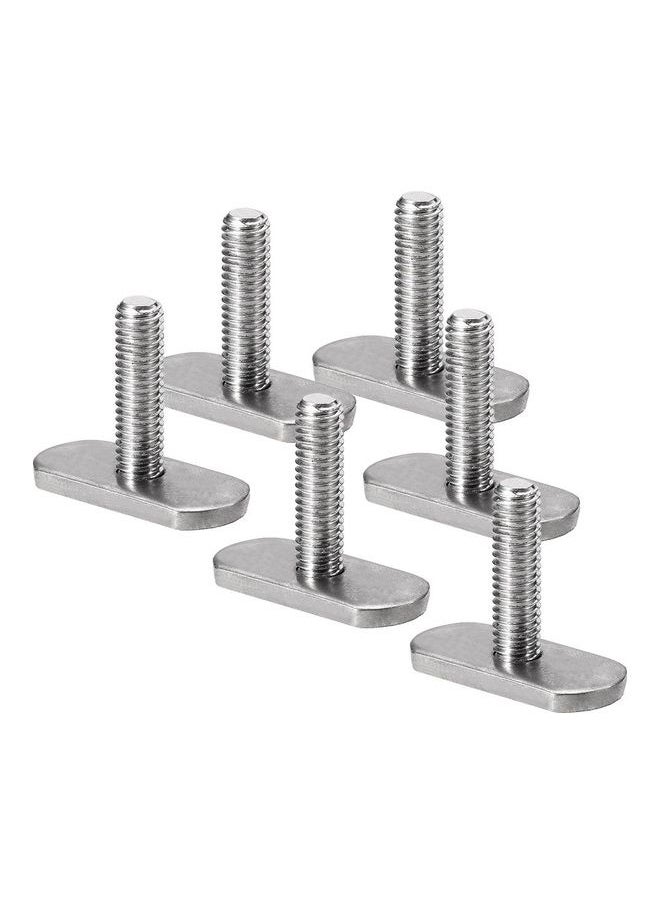 NIBEMINENT - 6-Piece Kayak Rails Screw 8x6x1.5cm - Image 1