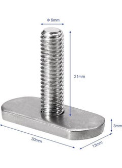 NIBEMINENT 6-Piece Kayak Rails Screw 8x6x1.5cm  - Image 4